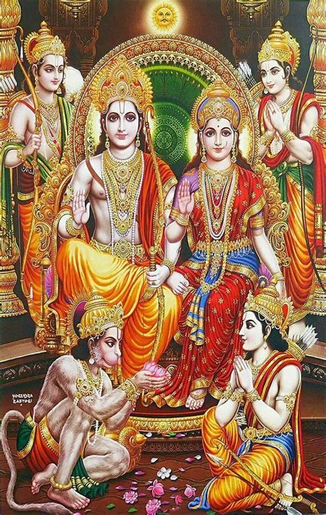 Ram Sita Hanuman Wallpapers Wallpaper Cave