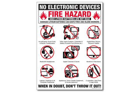 No Electronic Devices Sticker Hhh Incorporated Waste Decals