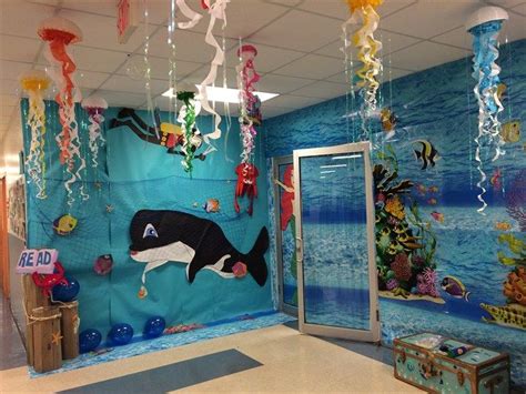 Under The Sea Book Fair Decor Ocean Theme Classroom Classroom