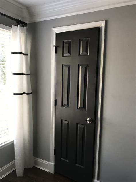 Bonus Room Makeover Painting The Black Doors