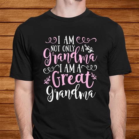 Cute Great Grandma Shirt Funny Great Grandma Shirt Teeuni