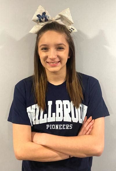 Athlete Spotlight Millbrook Cheerleader Mia Ford Winchester Star