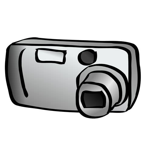 Onlinelabels Clip Art Digital Camera Compact