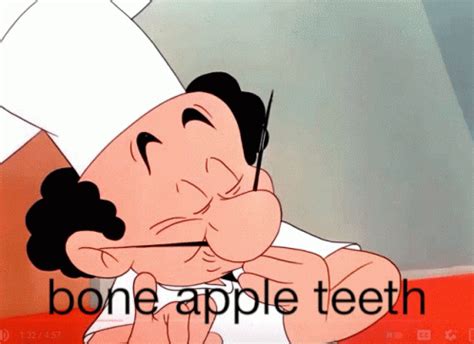 Bone Apple Teeth Chefs Kiss GIF Bone Apple Teeth Chefs Kiss Discover Share GIFs