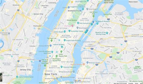 Explore Map Of Manhattan Ny Detailed Nyc Tourist Maps Streets