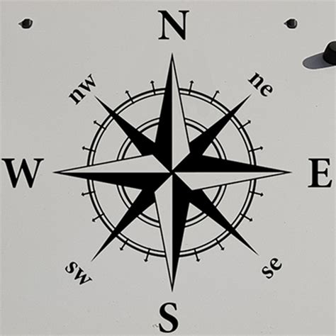 Have design chops or your own designer. 50x50cm Extra Large Compass Logo Design Surf Car/Window ...