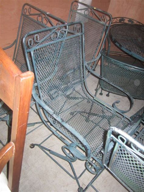 2 Sisters Selling Their Stuff Vintage Wrought Iron Patio Furniture