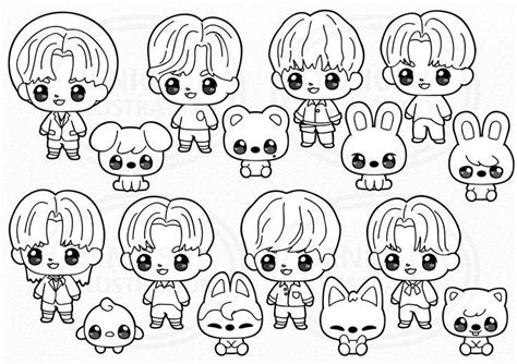 50 Best Ideas For Coloring Kpop Coloring Pages Stray Kids