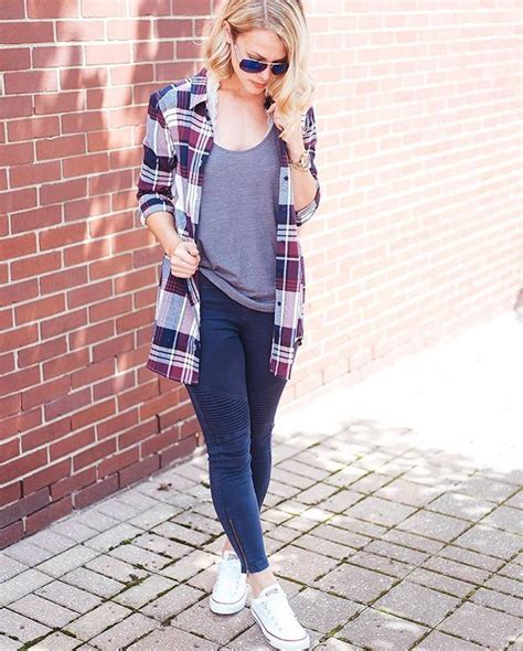Pin By Jill Smith On Fall And Winter Fashion Flannel And Leggings