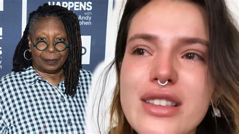 Bella Thorne Breaks Down In Tears Over Whoopi Goldbergs Response To Her Sharing Intimate Photos