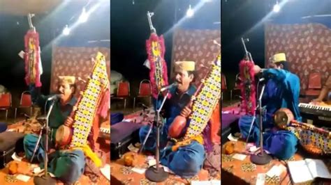Pakistani Folk Singer Performs While Firing Gun In Air Ali Zafar