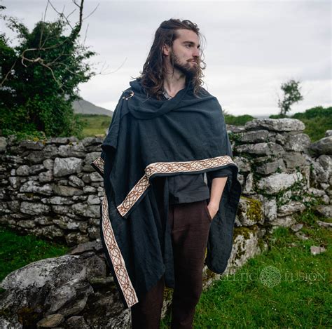 Light Warrior Druid Cape — Celtic Fusion Folklore Clothing Ph