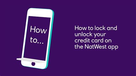The if is if the deadbolt isn t locked and if the the small security insert the card between the lock and door frame then bend the card back to force the lock open. How to lock and unlock your credit card on the NatWest app | NatWest - YouTube
