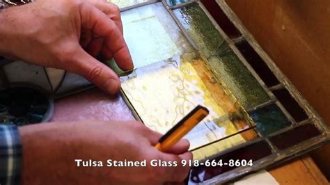 How To Repair Stained Glass Time Lapse