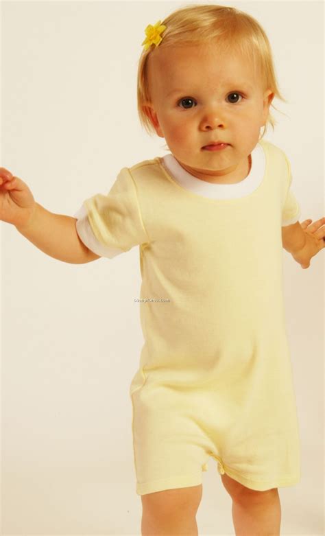 Infants Short Sleeve Scoop Neck Romper 6m 24mchina Wholesale Infants