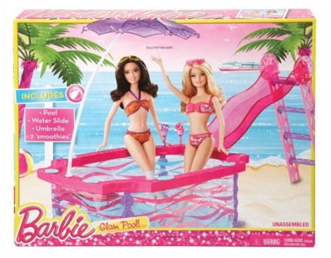 Mattel Barbie Glam Pool Ct Ralphs