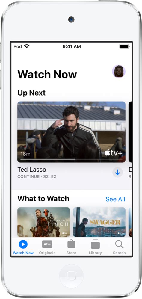Get Shows Movies And More In The Apple Tv App On Ipod Touch Apple