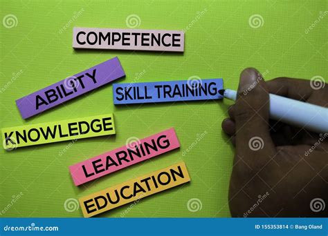 Skill Training Competence Ability Knowledge Learning Education