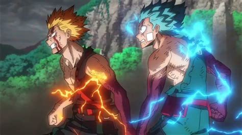 My Hero Academia Heroes Rising Deku And Bakugo Vs Nine Full Fight Bmp