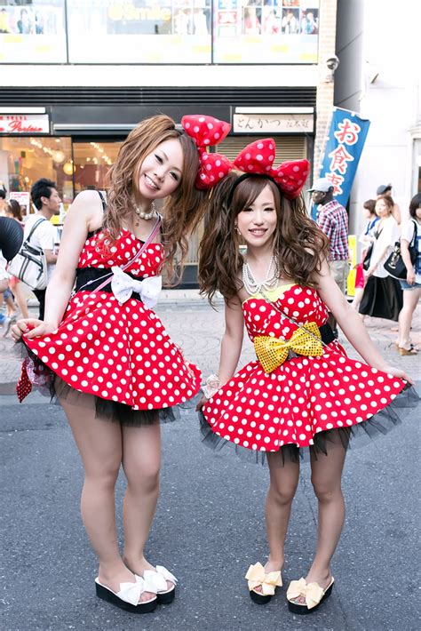 Minnie Mouse Girls Harajuku Two Fun Japanese Girls Dresse… Flickr