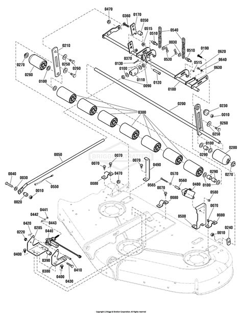 Simplicity 1696446 00 50 Mower Deck Parts Diagram For 50 127cm