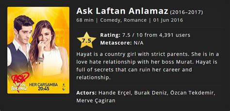 Watch Ask Laftan Anlamaz Season 1 Episode 10 With Dual Audio Hindi