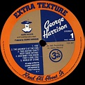 HARRISON, GEORGE (EX-BEATLES) - EXTRA TEXTURE (READ ALL ABOUT IT) - (LP ...