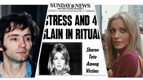 Charles Manson Sharon Tate And The 1969 Murders The Real Story Behind