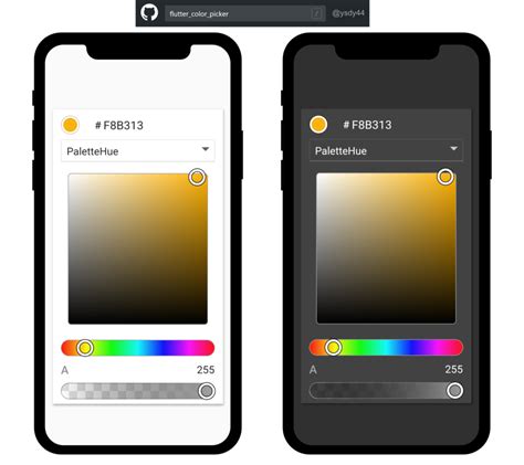 All these come together to get its cost range down to a huge extent. A color picker for your flutter app | Mobile App Development
