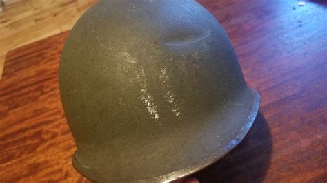 M1 Helmet With Heat Stamp 13a Collectors Weekly