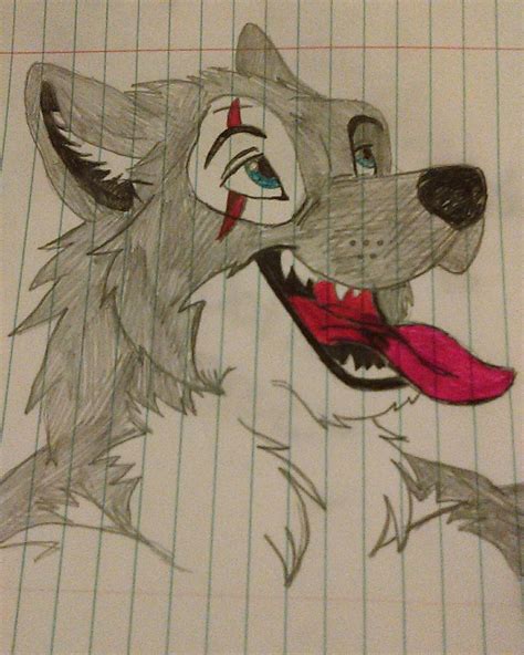 Furry Wolf Drawing By Twilightcelestialuna On Deviantart