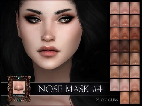 Nose Mask 04 Full Coverage And Overlay Sims 4 Mod Download Free