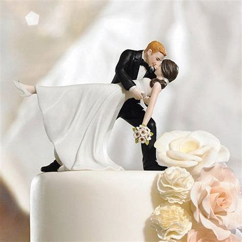 Wedding Cake Topper Personalized Wedding Couple Sitting In The Park