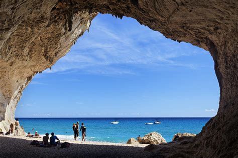 Beach Side Cave At Cala Luna Top 10 Beaches Sardinia Beach Most