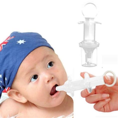 Baby Kids Smart Medicine Dispenser Needle Feeder Squeeze Medicine