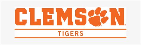 Clemson Tigers Iron Ons Clemson Tigers Logo Png X PNG