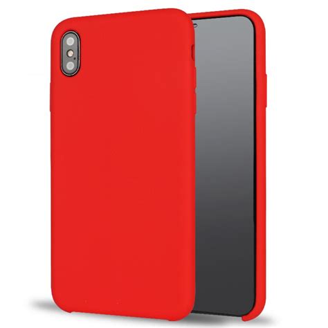 Wholesale Iphone Xs Max Pro Silicone Hard Case Red