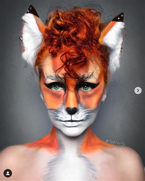 Fox Makeup Halloween Halloween Makeup Inspiration Face Painting