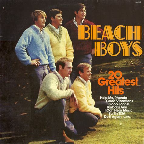 20 Greatest Hits By The Beach Boys 1978 Lp Capitol Records Cdandlp