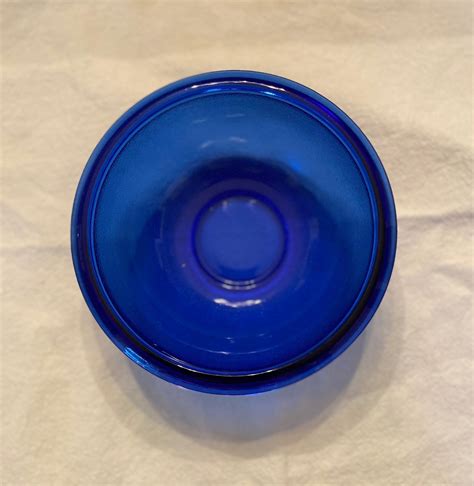 Vintage Cobalt Blue 5 Bowl Made In France Side Dish Etsy