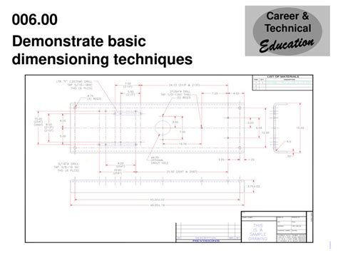 Education Demonstrate Basic Dimensioning Techniques 1 Ppt Download