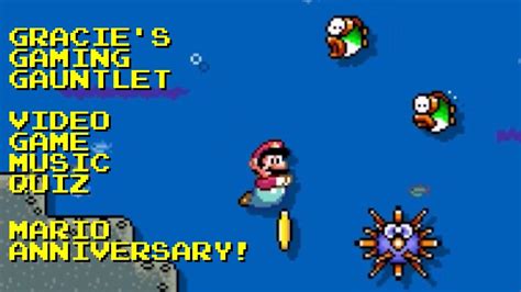 Video Game Music Quiz Mario Anniversary Special Youtube