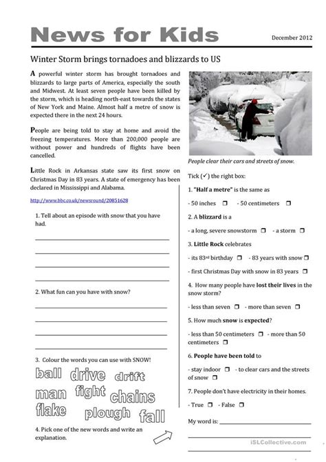 This means that if you click through and subscribe to one of the featured. Newspaper headlines worksheet - Free ESL printable worksheets made by teachers