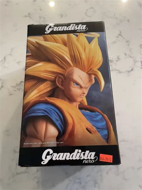 Banpresto Dragon Ball Z Grandista Nero Super Saiyan 3 Son Goku Figure