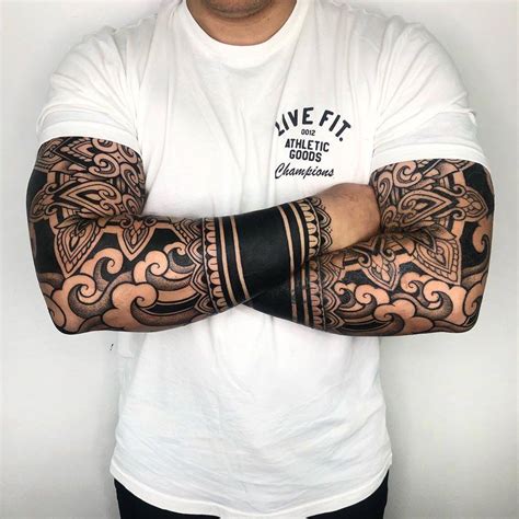12 Awesome Oriental Ornamental Tattoos By Melow Perez Inkppl