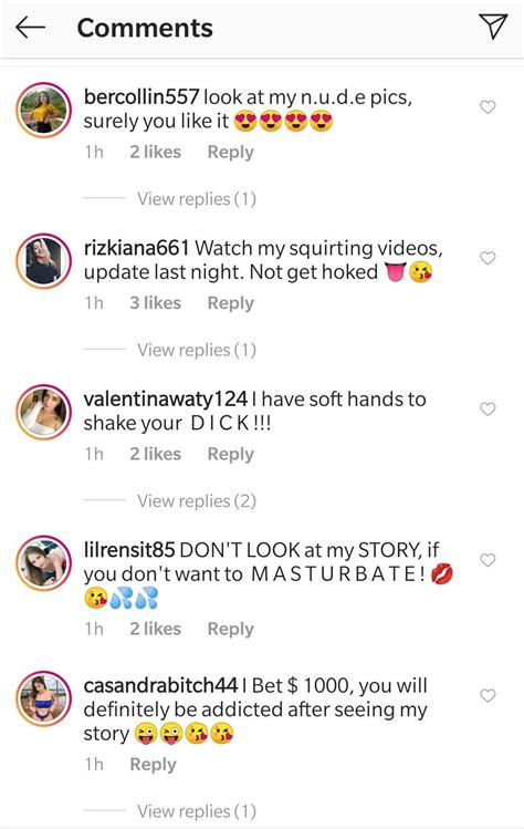 The Top Comments Of Any Popular Insta Post Is Now Almost