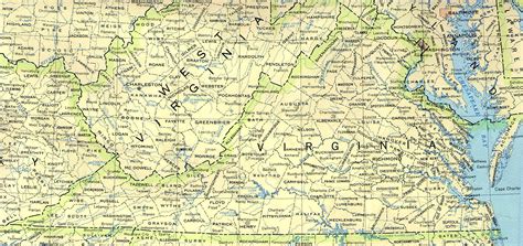 Maps For Virginia