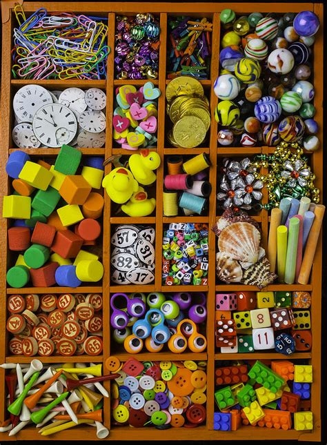 Box Full Of Colorful Objects Photograph By Garry Gay Pixels