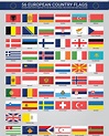 56 European Country Flags 964099 Vector Art at Vecteezy