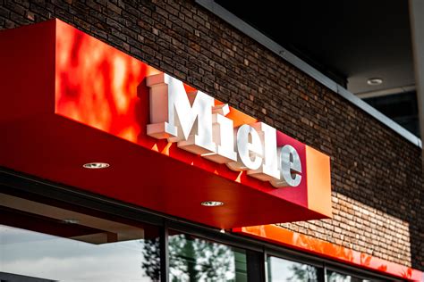 Download Miele Company Logo Wallpaper Wallpapers Com